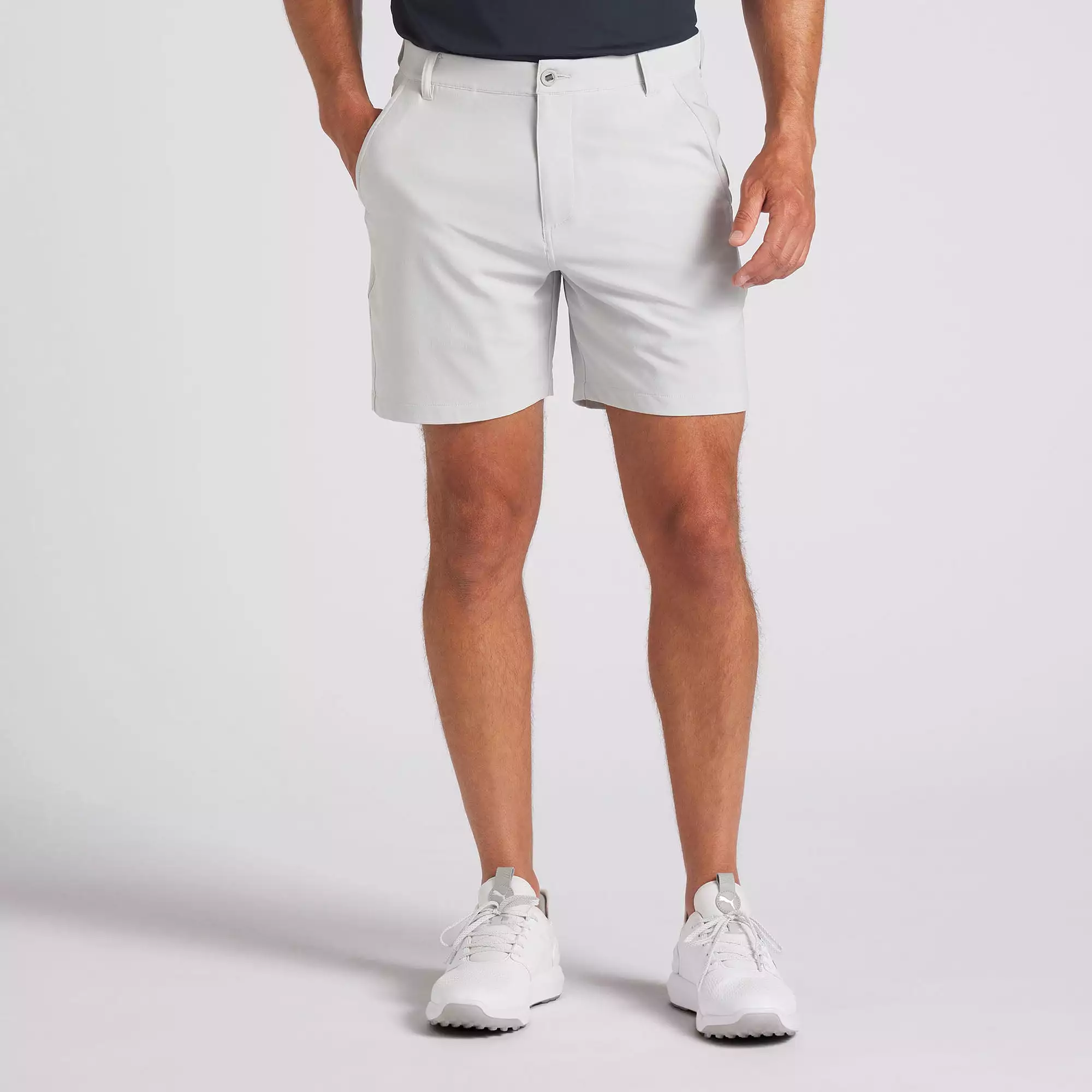 101 Solid 7 Golf Shorts | Ash Gray