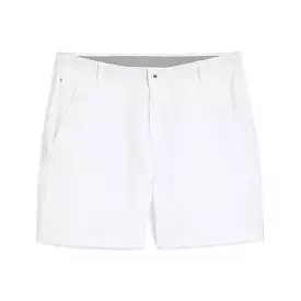 101 Solid 7 Golf Shorts | White Glow