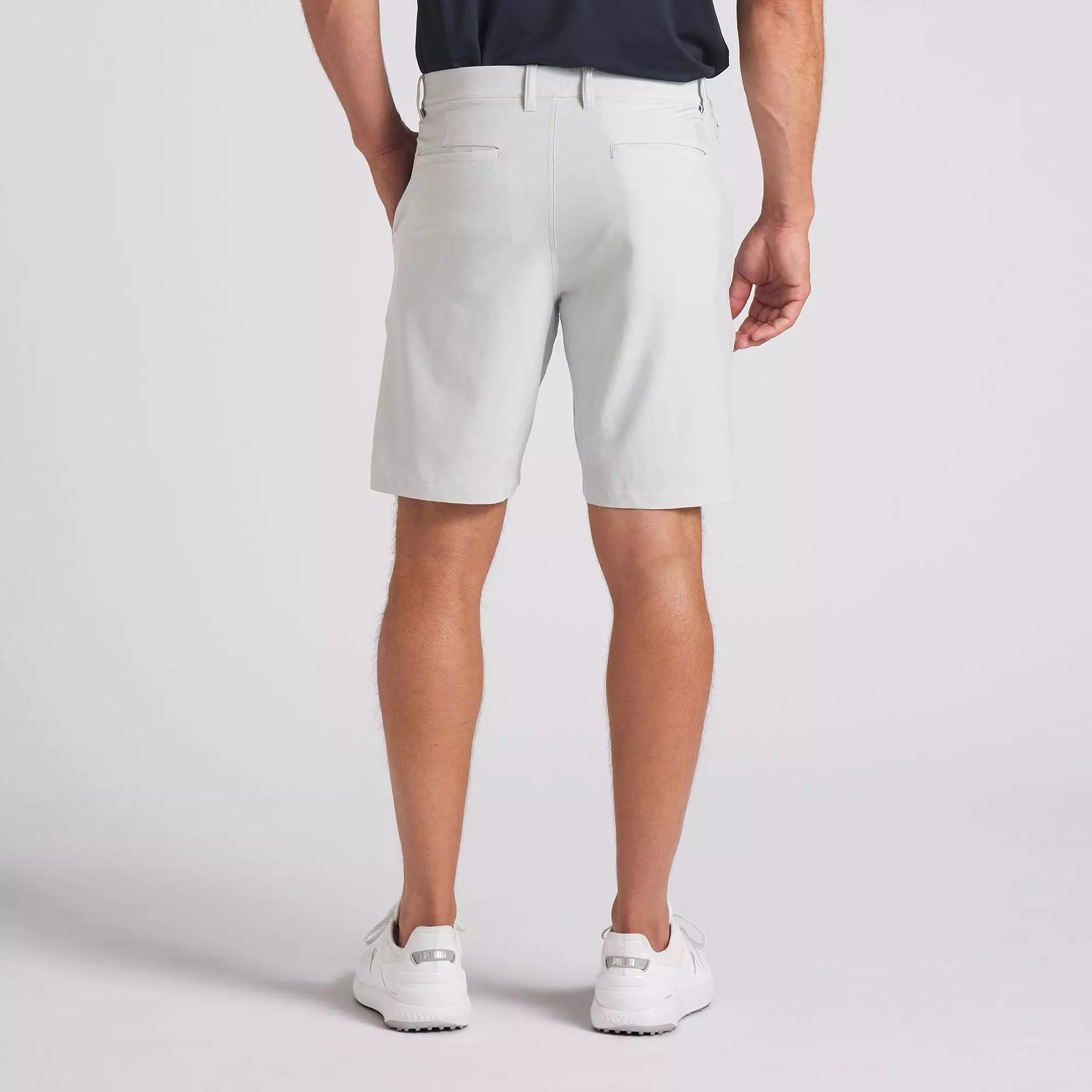 101 Solid 9 Golf Shorts | Ash Gray