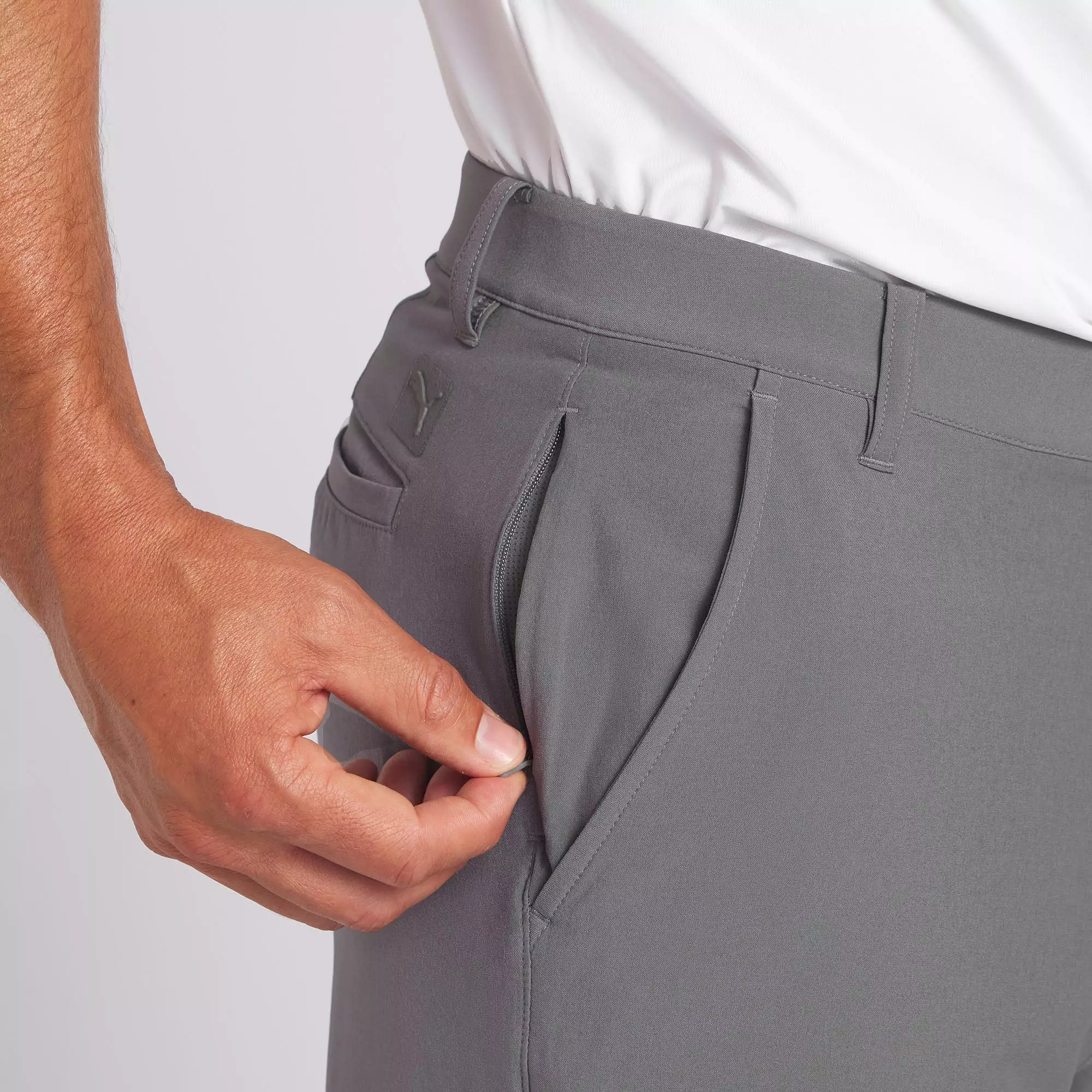 101 Solid 9 Golf Shorts | Slate Sky