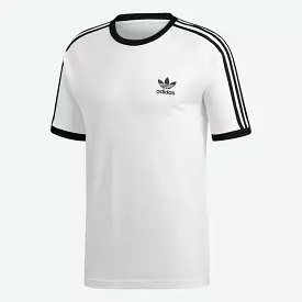 Adidas Originals Men's 3 Stripes Trefoil Tee - White