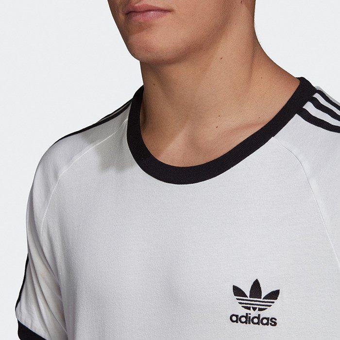 Adidas Originals Men's 3 Stripes Trefoil Tee - White