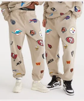 Aeropostale Nfl Team Logos Jogger Sweatpants