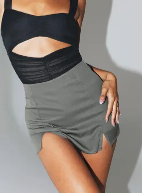 Albon Skort Slate