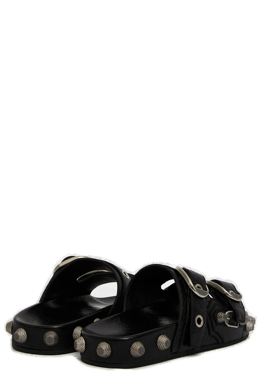 Balenciaga Cagole Stud Embellished Sandals