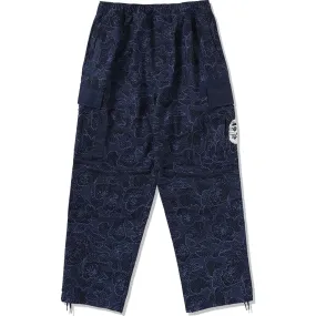 BAPE X ALPHA INDUSTRIES 6-POCKET PANTS MENS