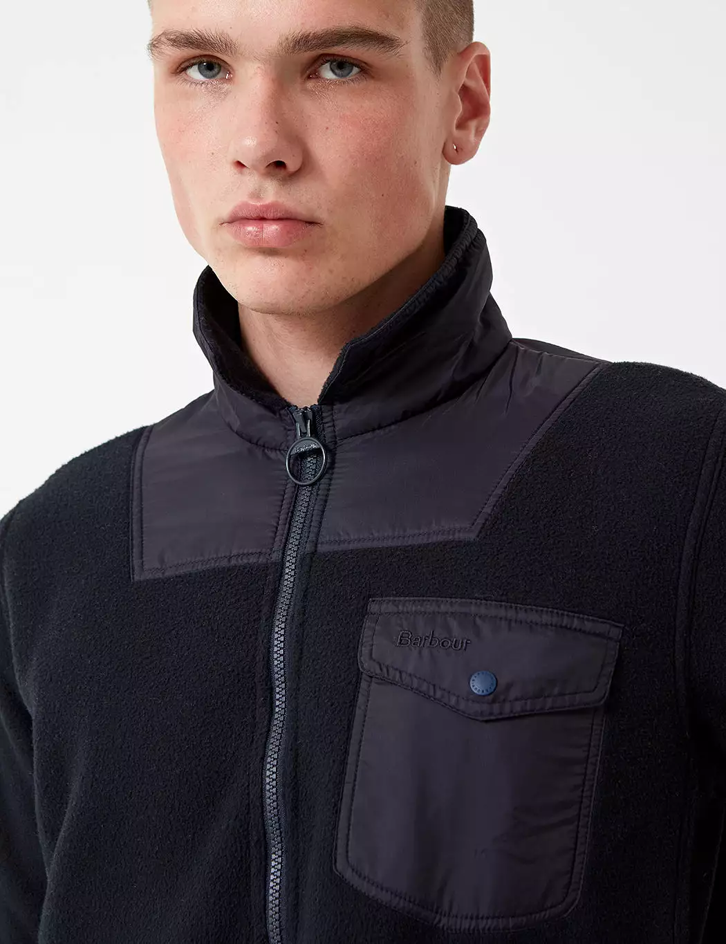 Barbour Fairmond Fleece Jacket - Navy