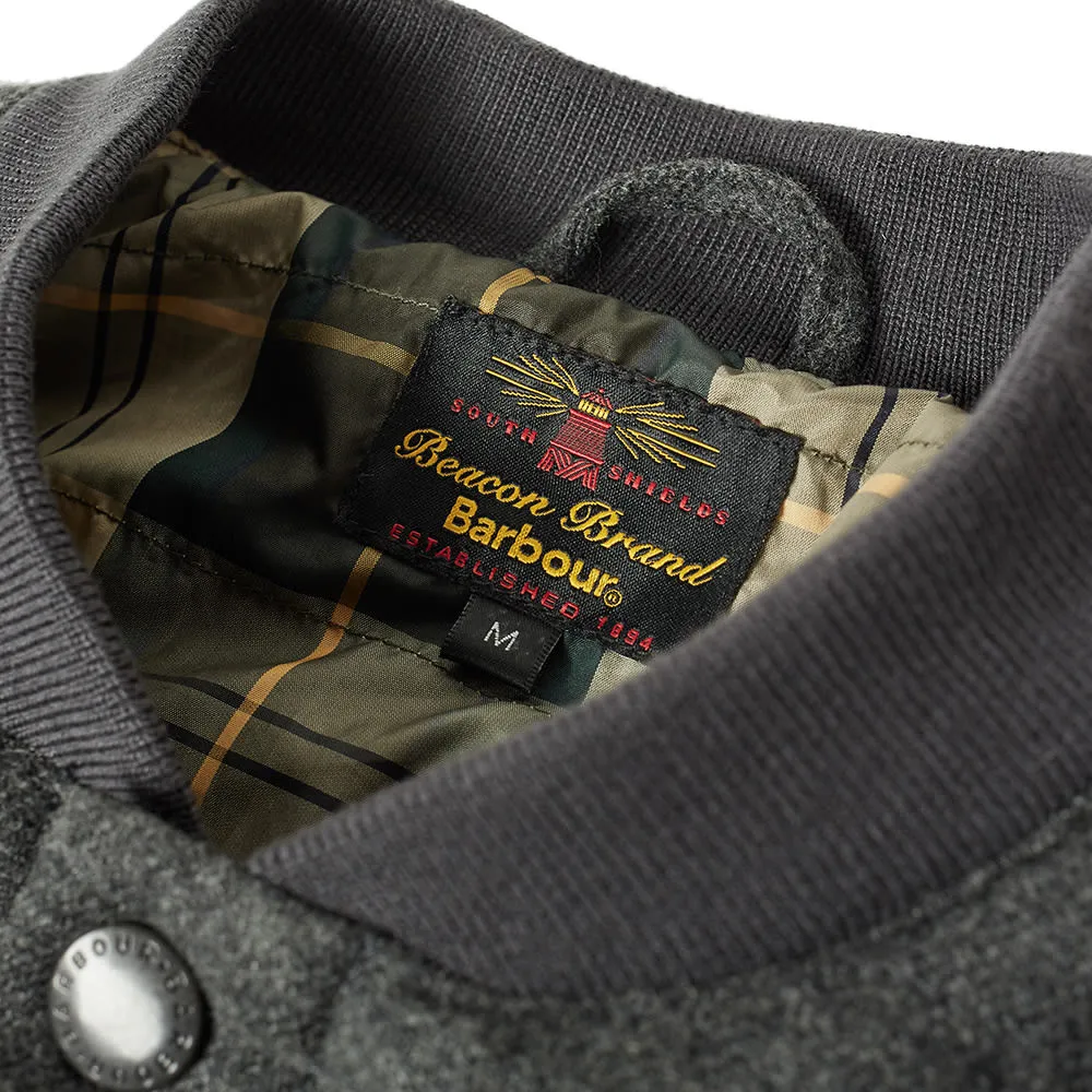 Barbour Ruthwell OvershirtGrey Marl Wool