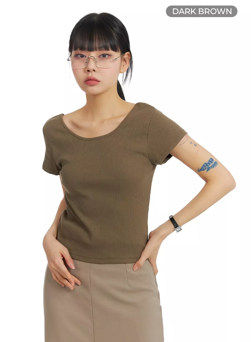 Basic Cotton Short Sleeve IM414