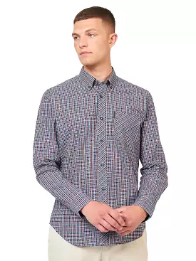 Ben Sherman Mens Mini Mod Check Shirt