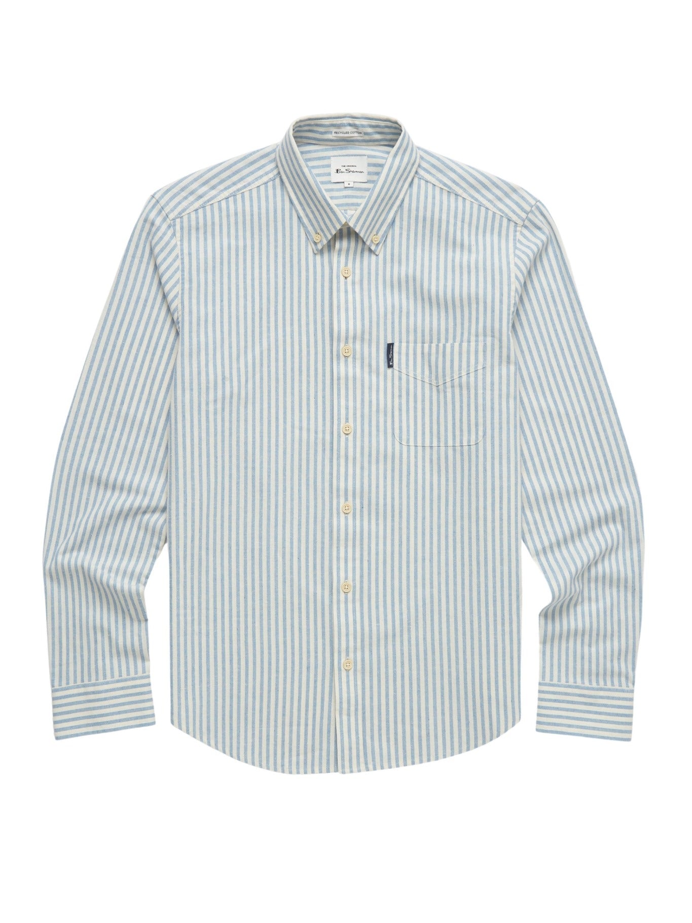 Ben Sherman Mens Oxford Stripe Shirt