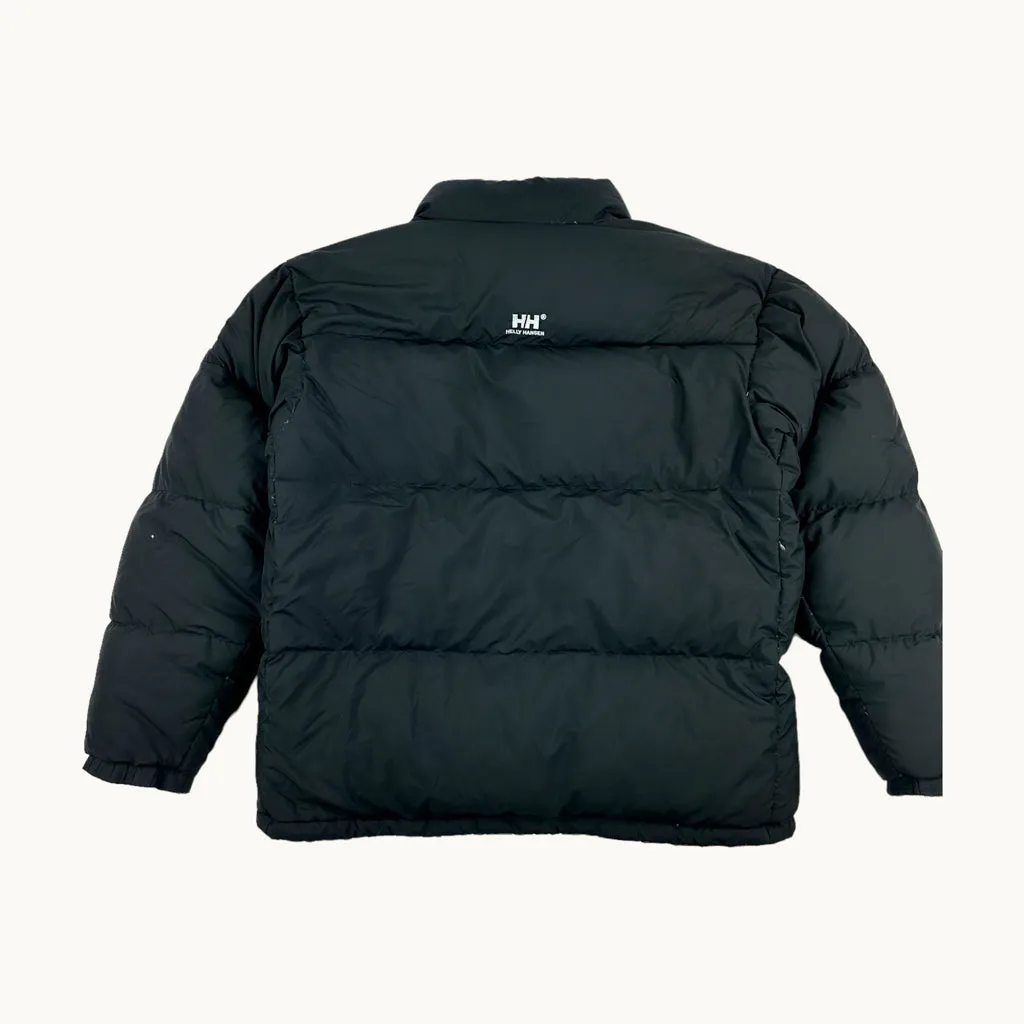 Black 90s Helly Hansen Puffer Jacket Coat (L)