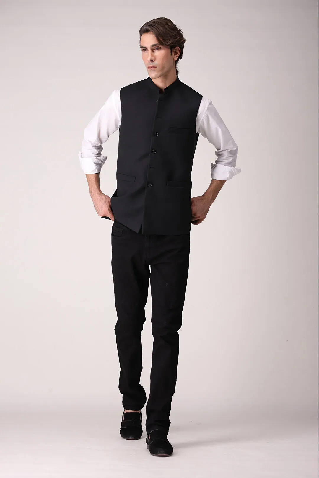 Black Waist Coat