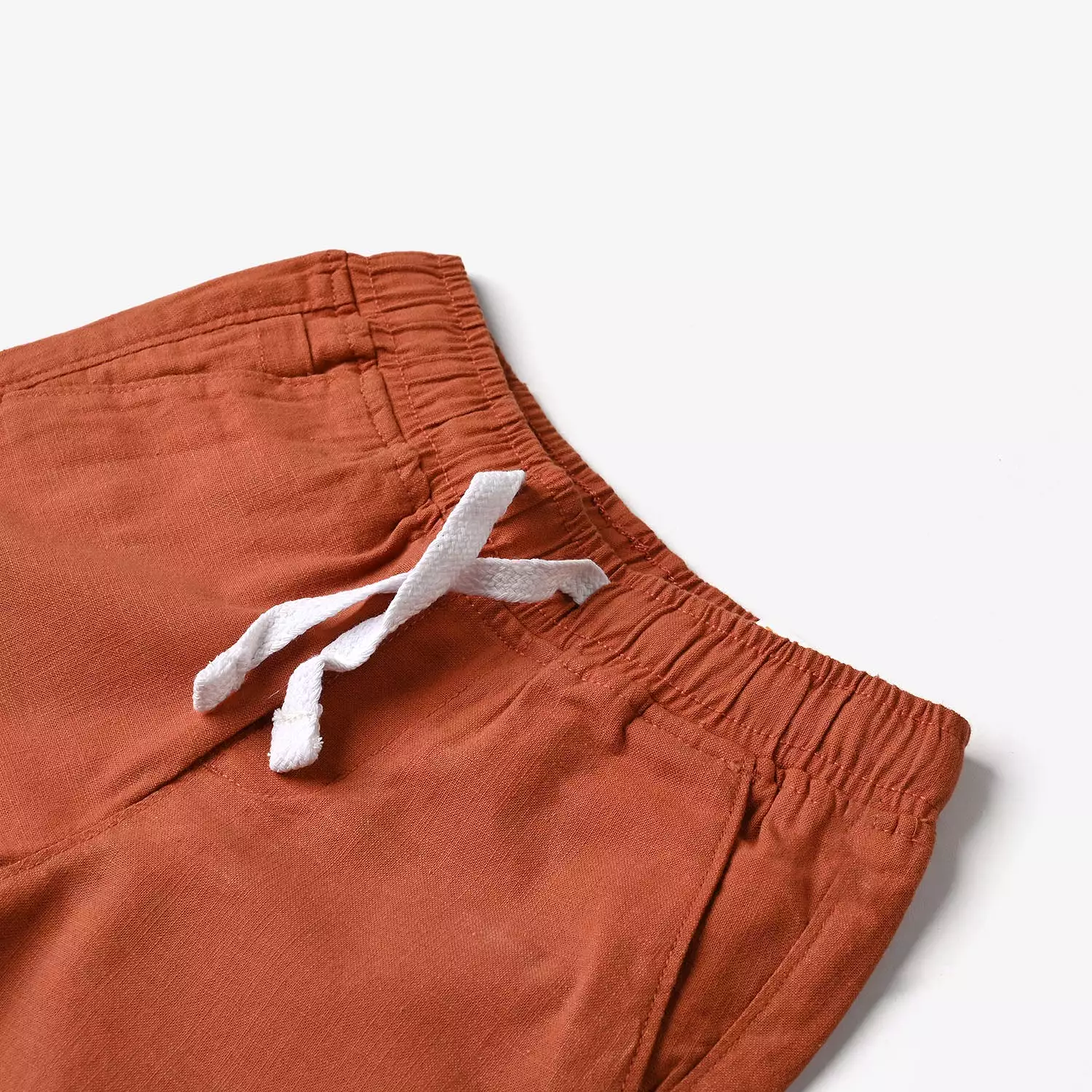 Boys Cotton Twill Cotton Short Dream Big-Pumpkin.Spice