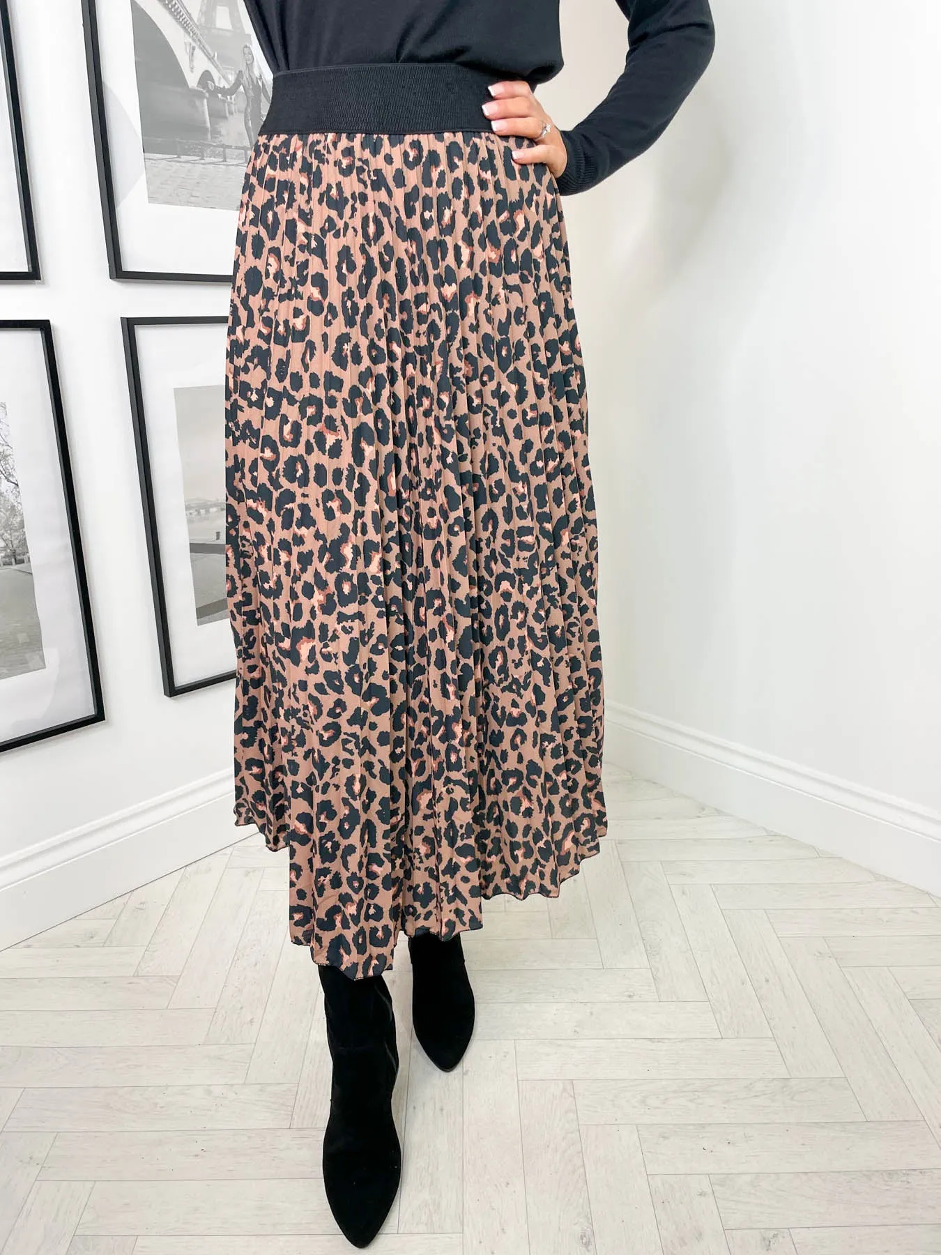 Bridget Cheetah Skirt - 5 Colours