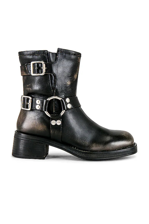 Brixton Buckle Engineer Boots