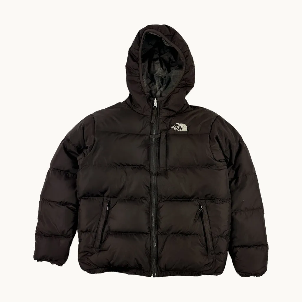 Brown 90s The North Face 550 Series Reversible Puffer Jacket Coat (XS)