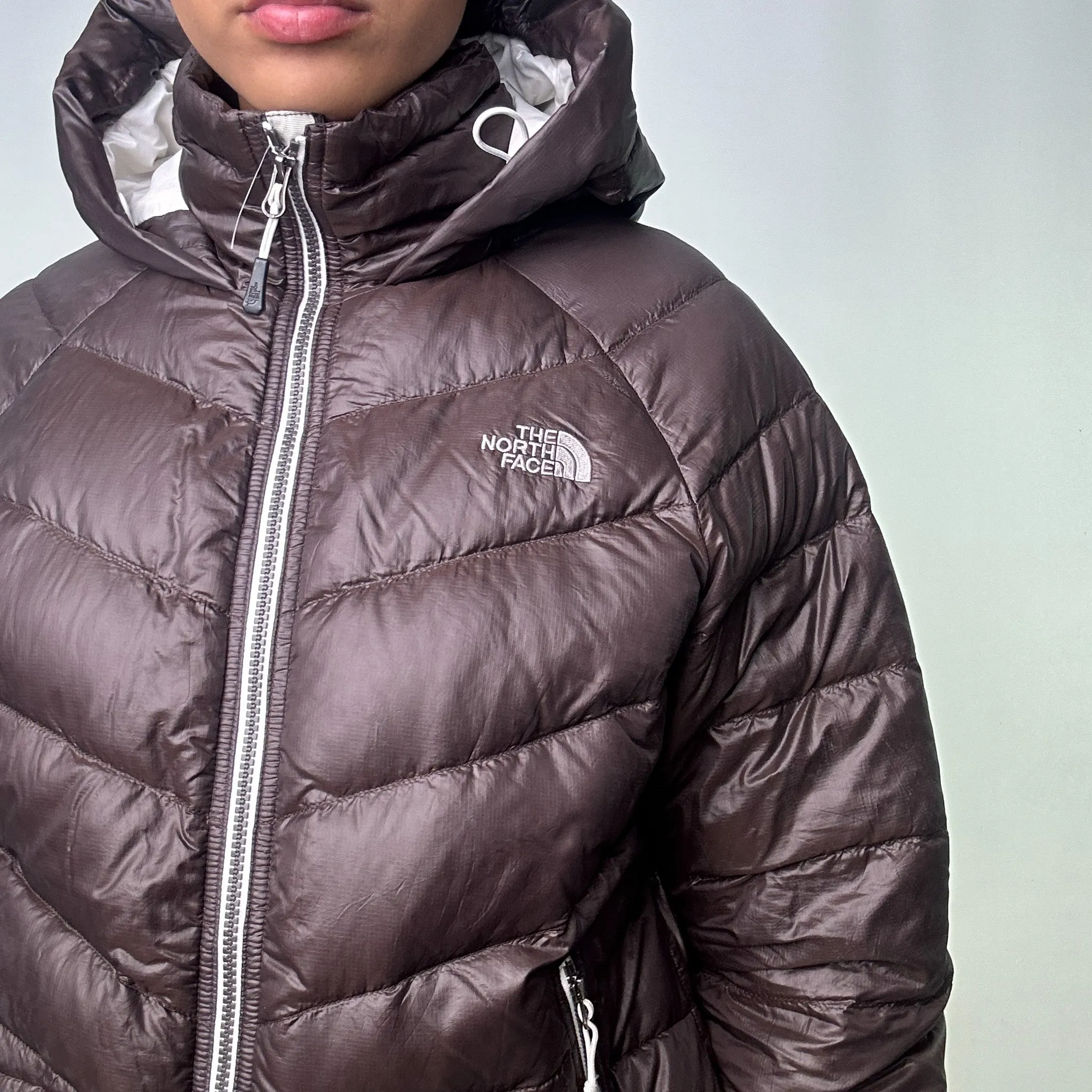 Brown 90s The North Face 600 Series Puffer Jacket Coat (L)