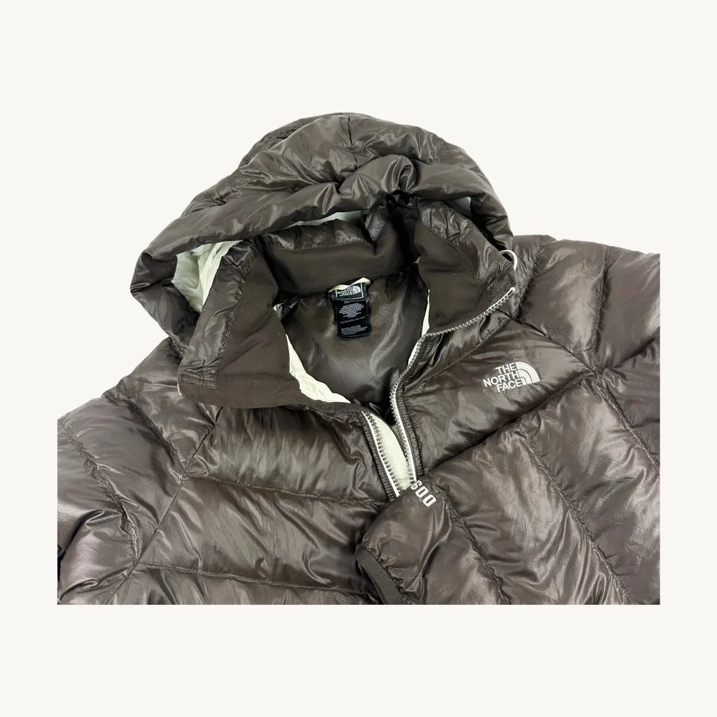 Brown 90s The North Face 600 Series Puffer Jacket Coat (L)