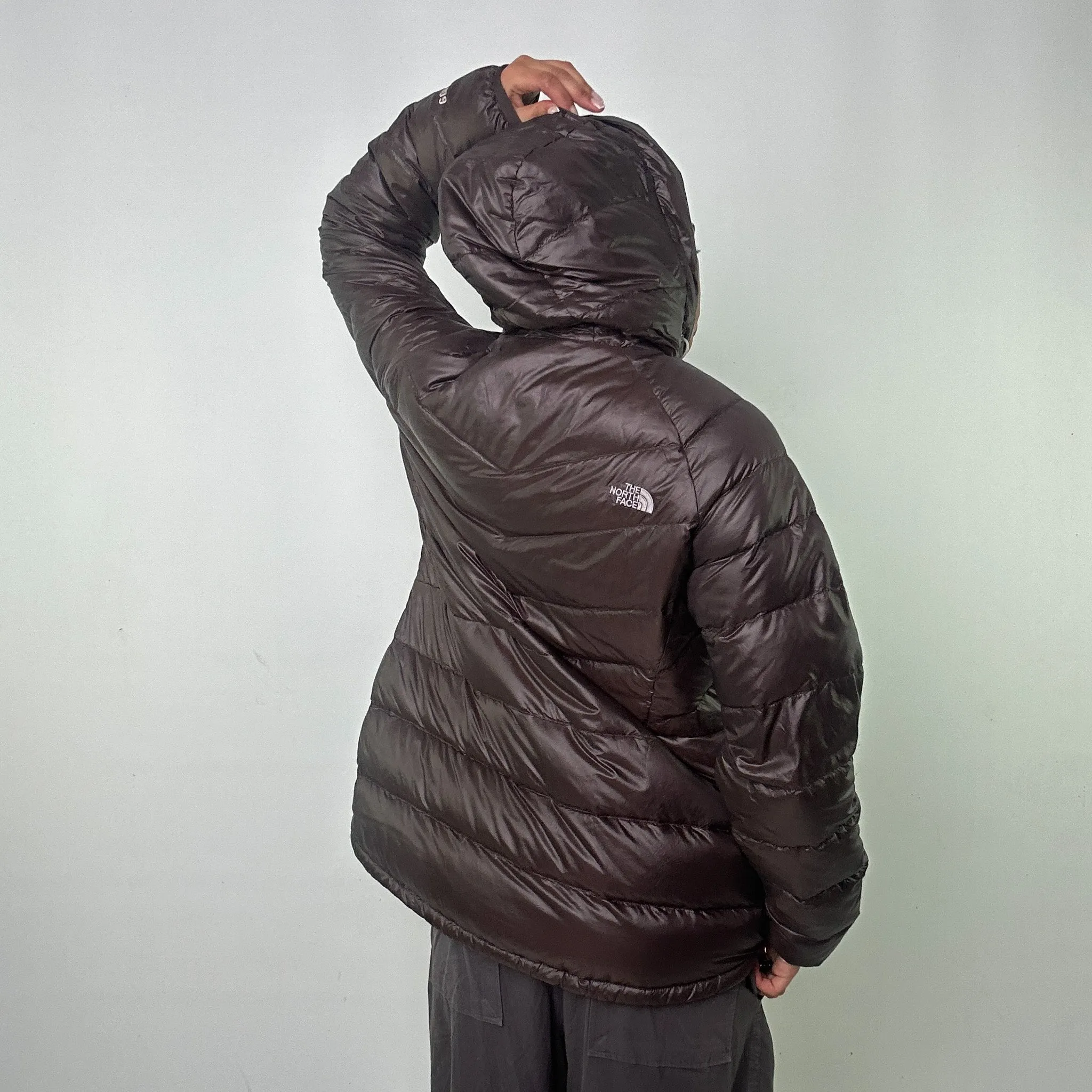 Brown 90s The North Face 600 Series Puffer Jacket Coat (L)