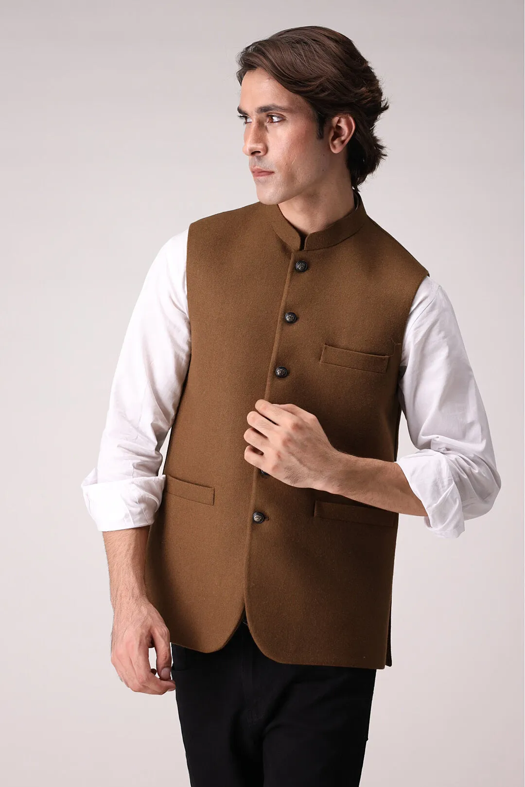 Brown Waist Coat