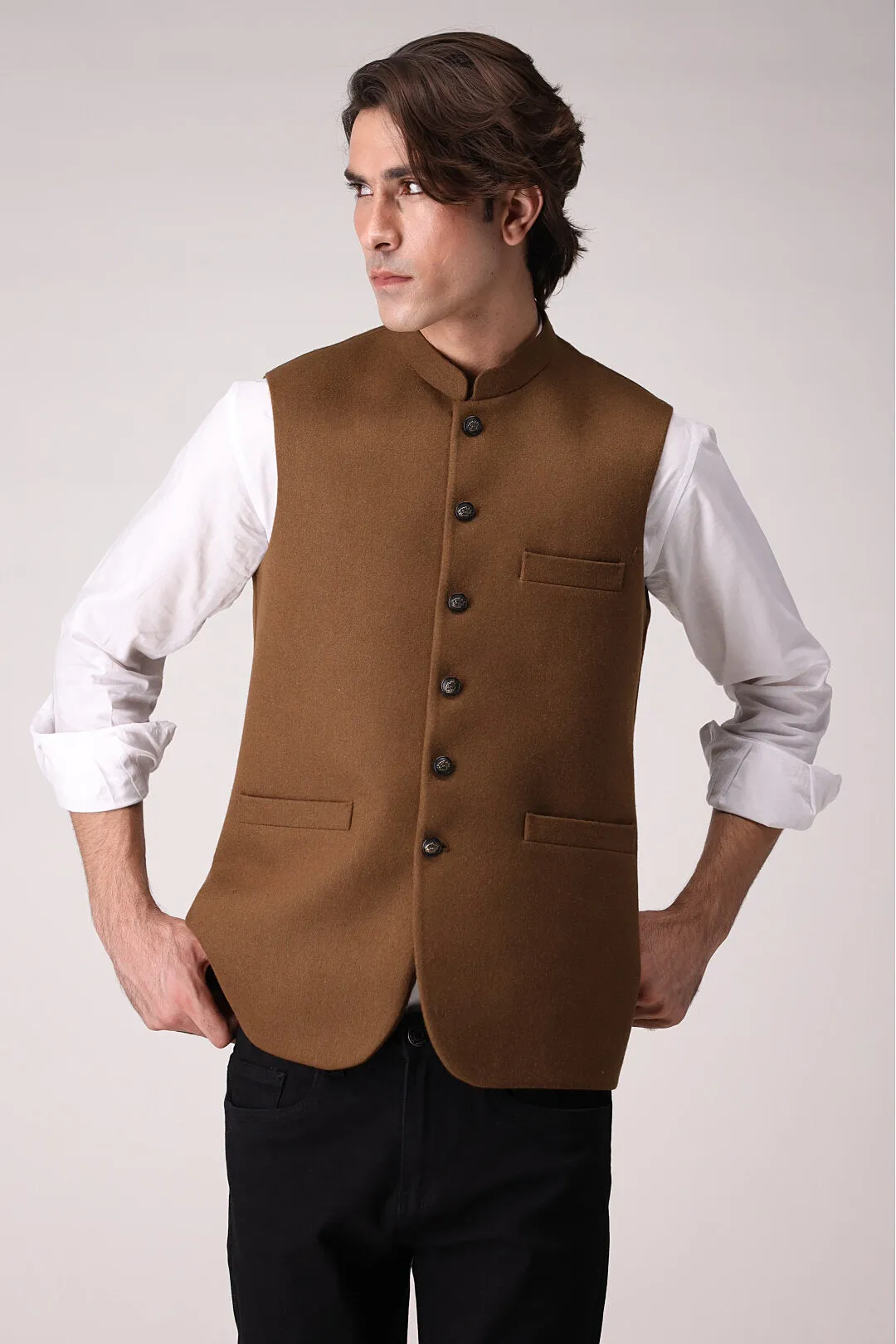 Brown Waist Coat