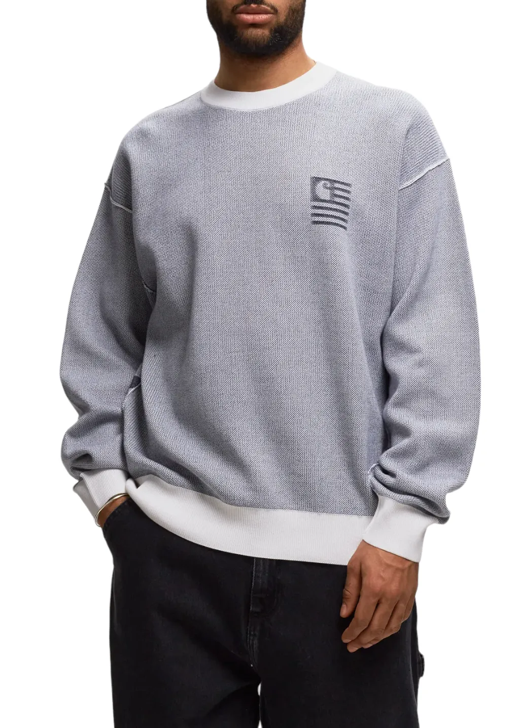 Carhartt WIP - Coast State Sweater - Gauge White