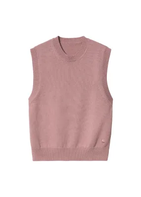 Carhartt WIP - W' Chester Vest Sweater - Glassy Pink