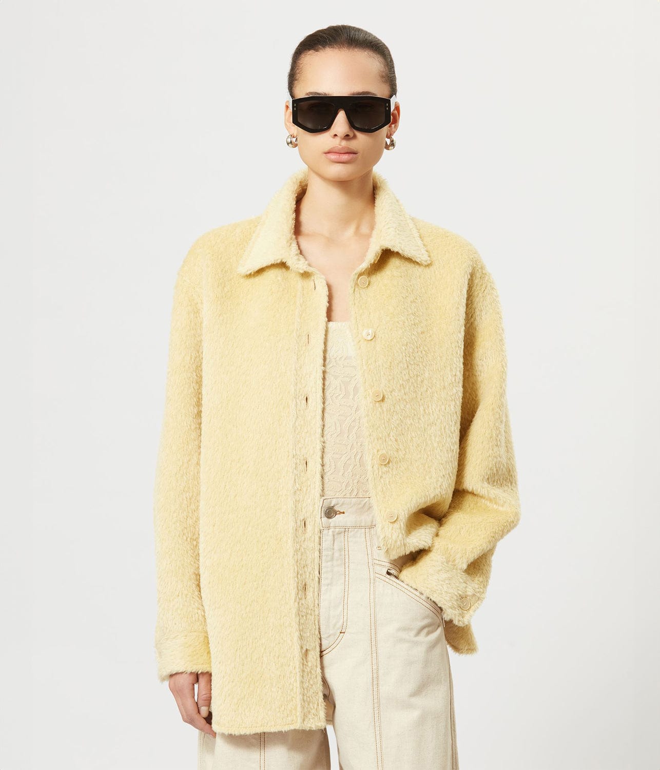 CELIANE JACKET- LIGHT YELLOW