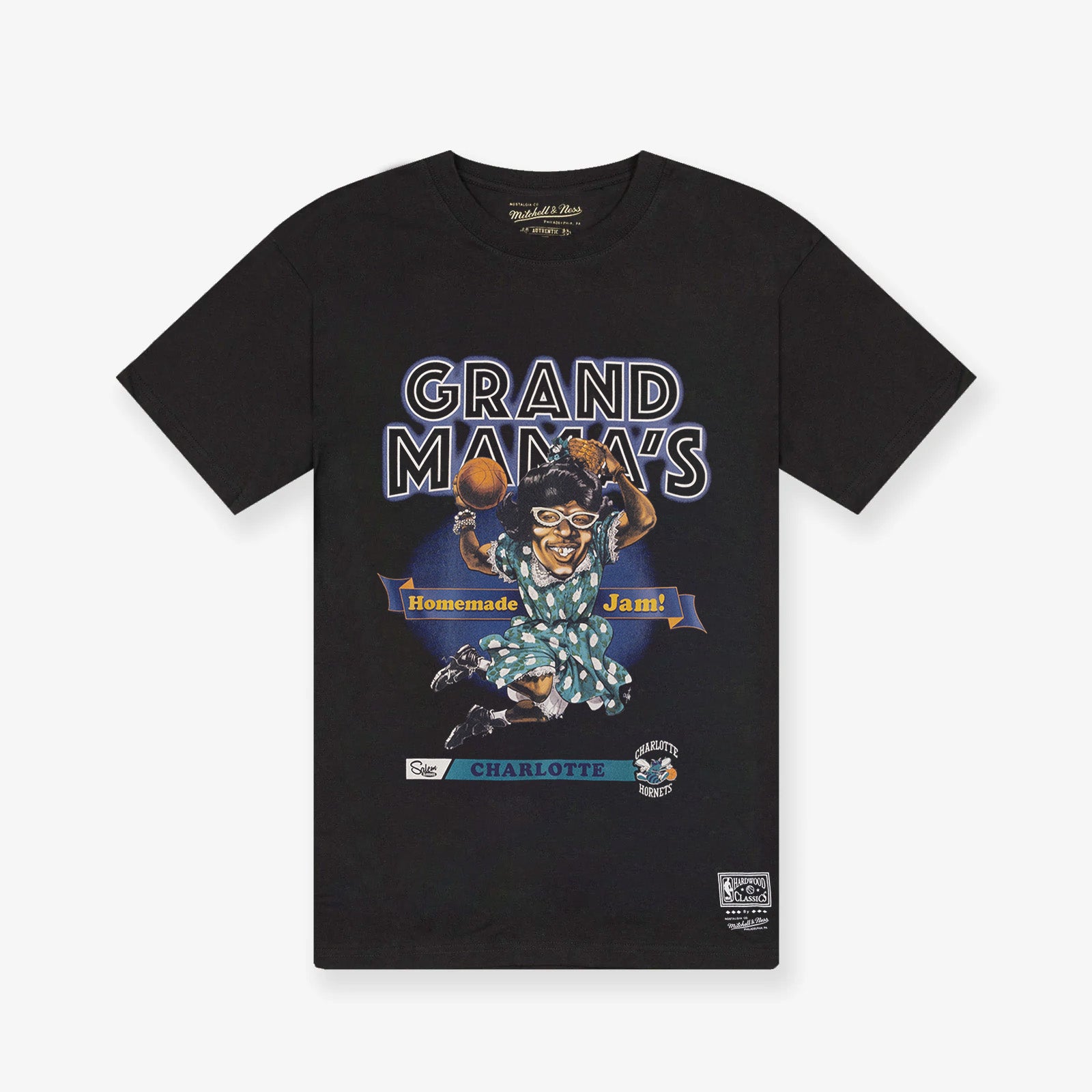 Charlotte Hornets Grand Mamas T-Shirt - Black