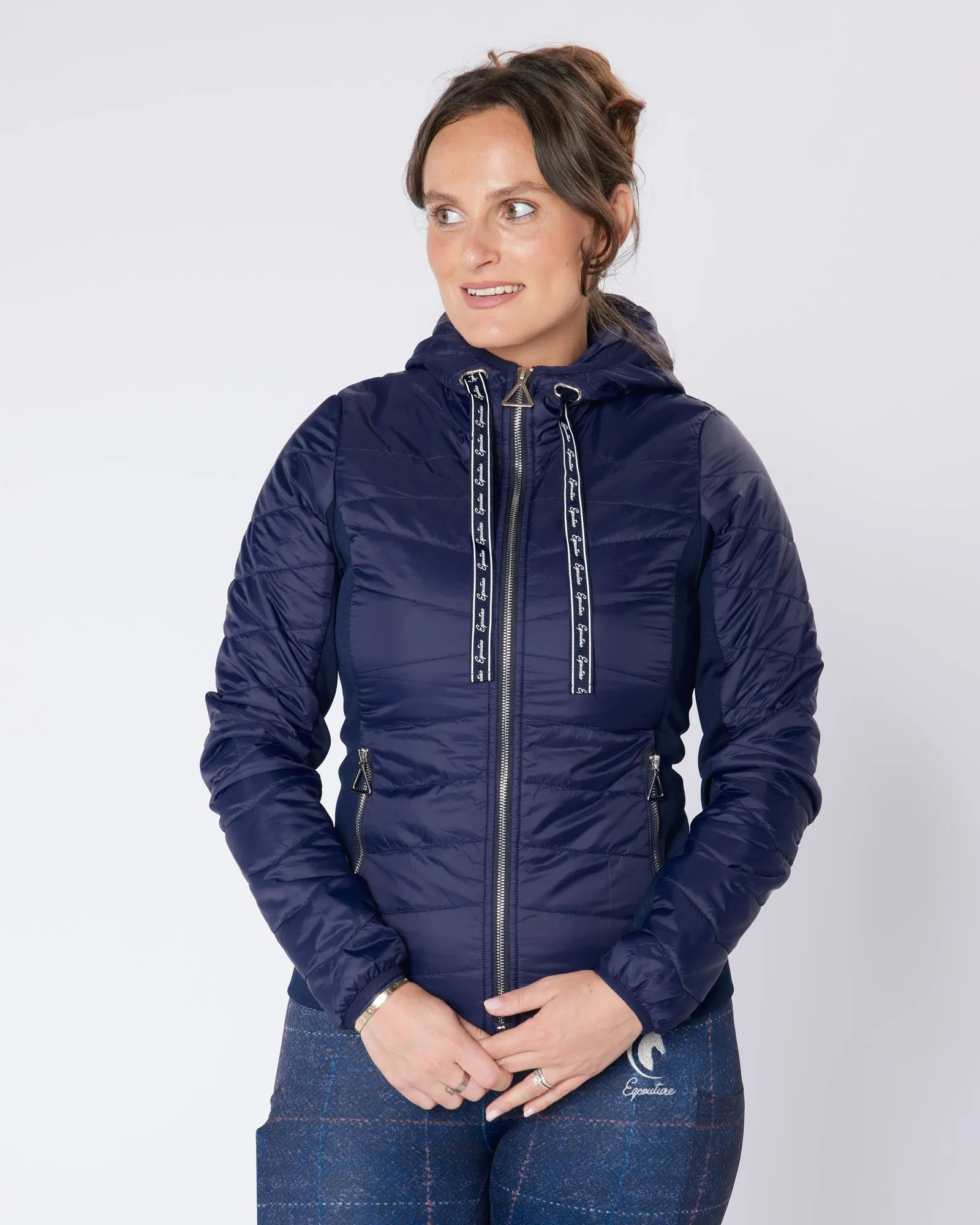 Cheval Lite Puffer Jacket - Navy