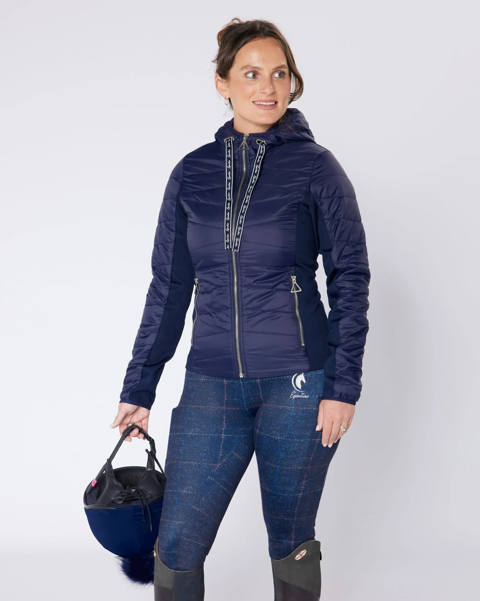 Cheval Lite Puffer Jacket - Navy