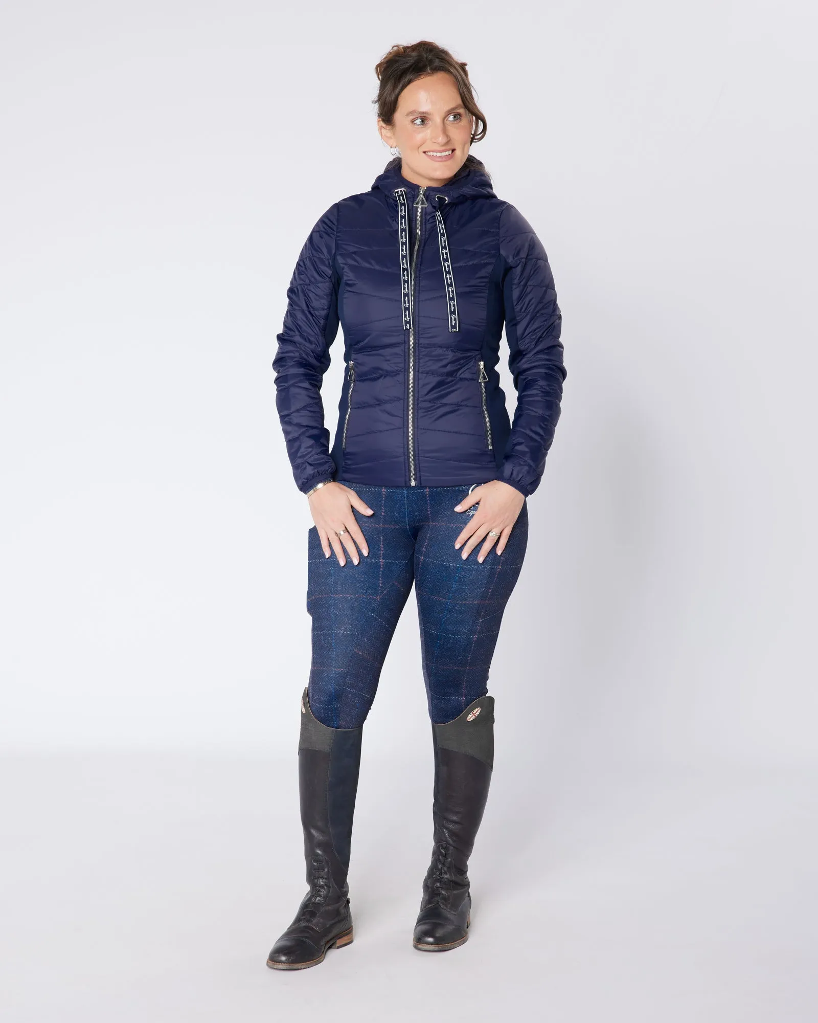 Cheval Lite Puffer Jacket - Navy