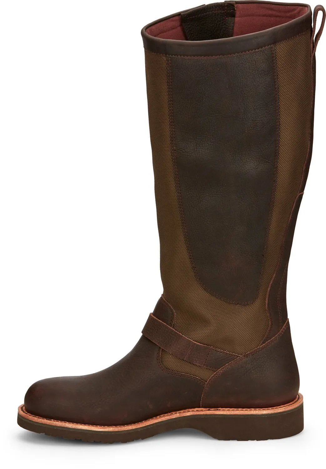 Chippewa Mens Brome 17in Waterproof Snake Briar Pitstop Leather Hunting Boots