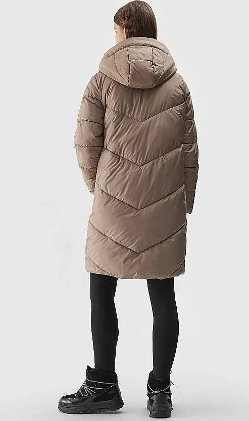 coat 4F 4FAW23TDJAF235 - 82S/Light Brown - women´s