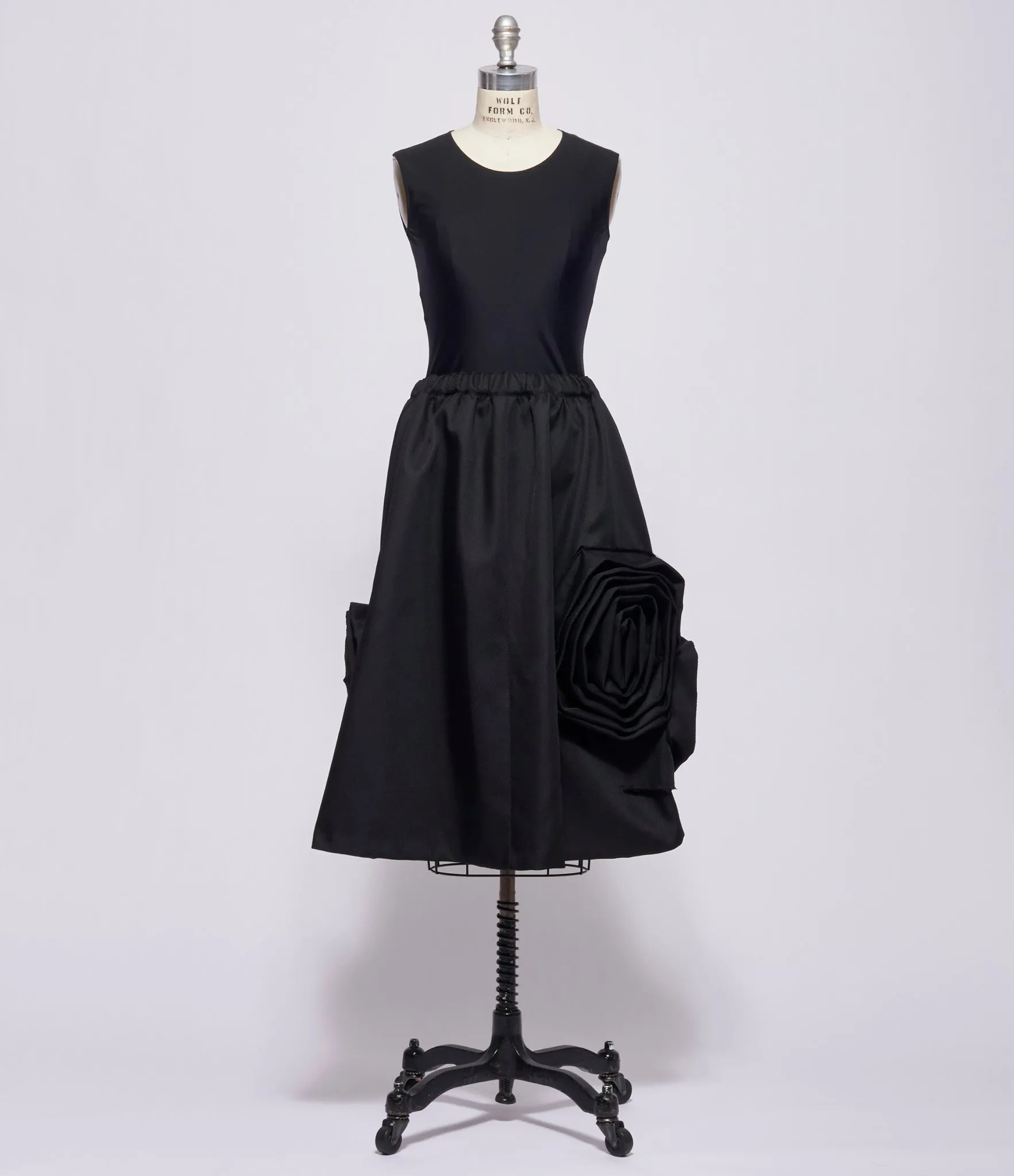 Comme Des Garcon Womens Rosette Skirt