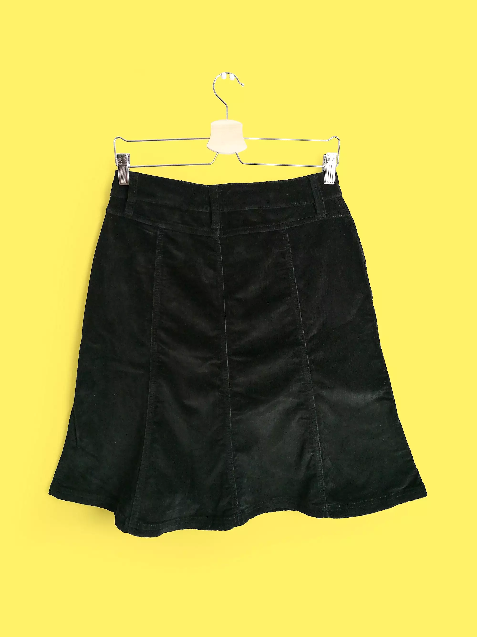 Corduroy Skirt Black