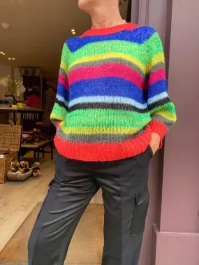 Coster Copenhagen - Striped Knit Rainbow