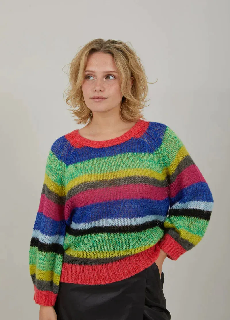 Coster Copenhagen - Striped Knit Rainbow