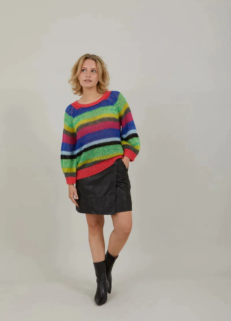 Coster Copenhagen - Striped Knit Rainbow