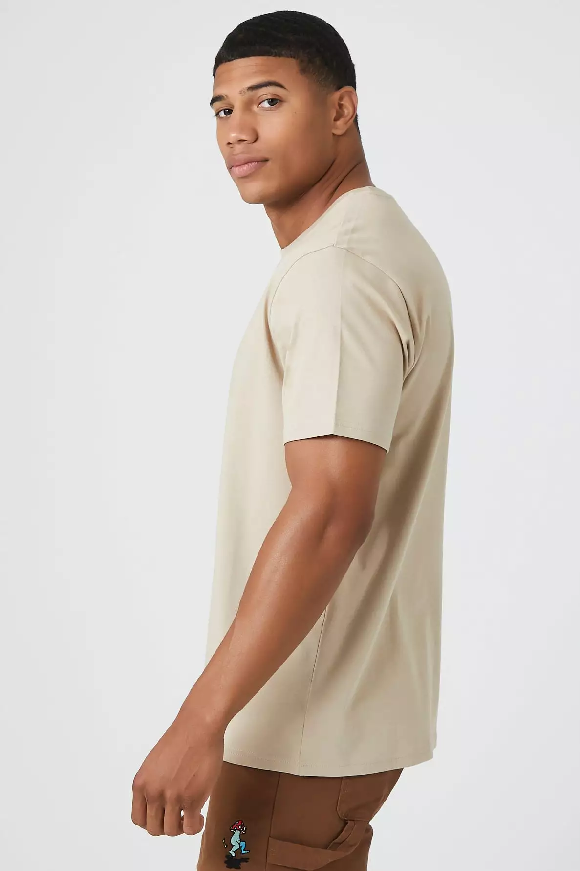 Cotton Short-Sleeve Crew Tee