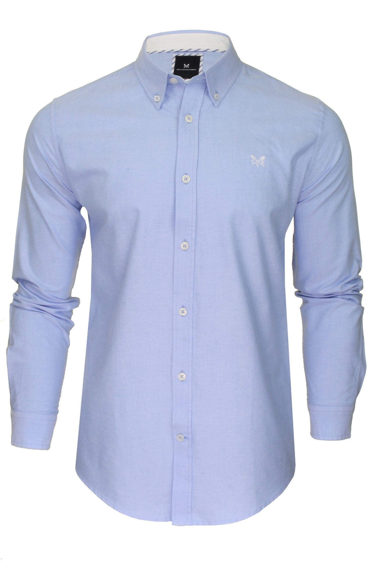 Crew Clothing Mens Slim Fit Shirt 'Slim Oxford' - Long Sleeved