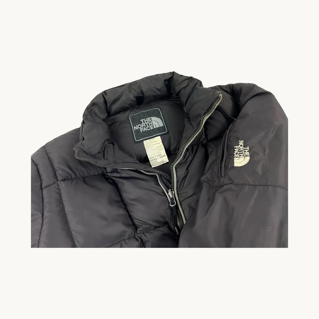 Dark Grey 90s The North Face 600 Series Puffer Jacket Coat (XL)