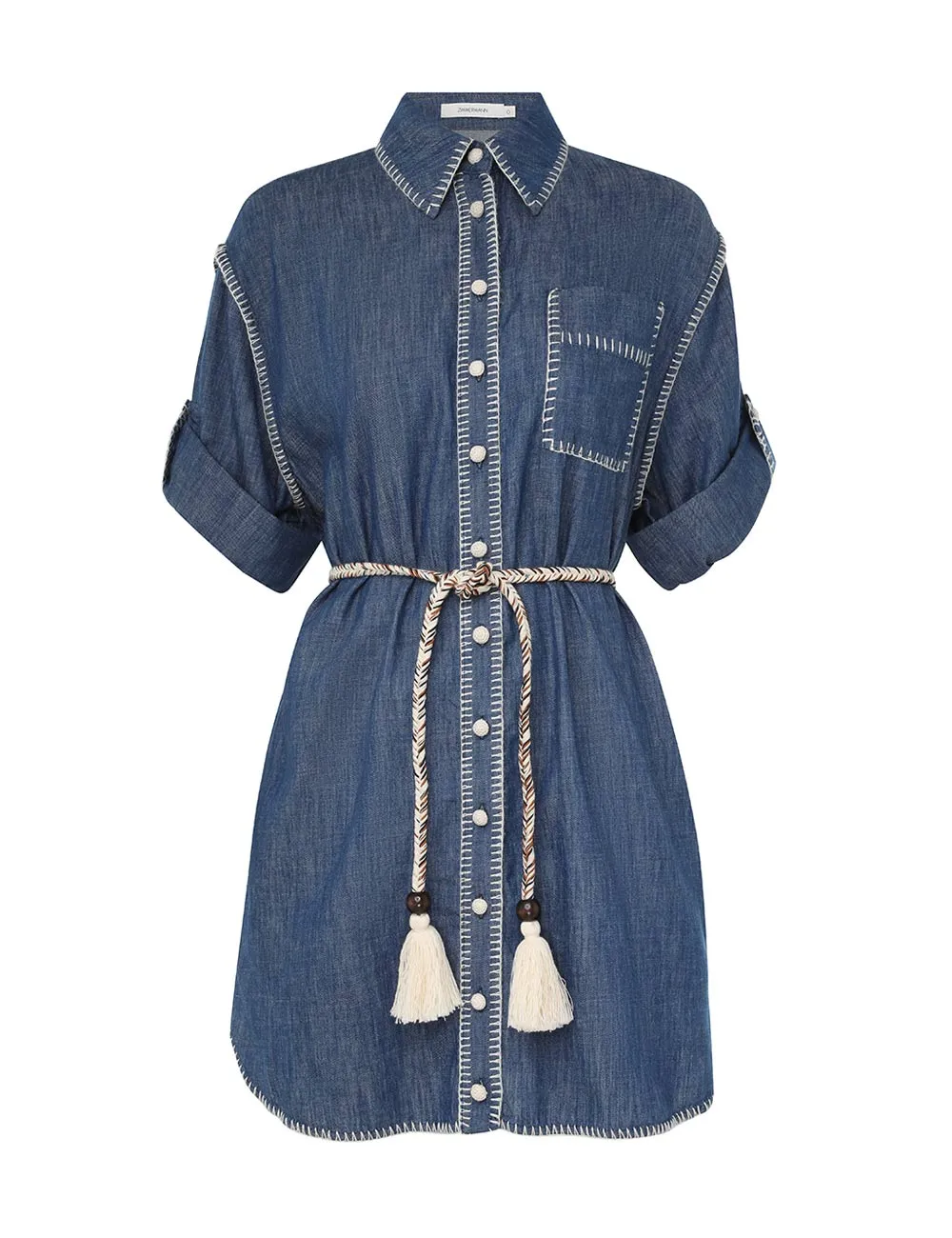 Denim Shirt Dress