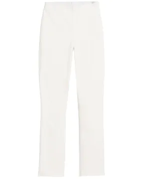 Derry Slim Straight Pant in Antique White