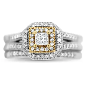 Diamond Wedding Set