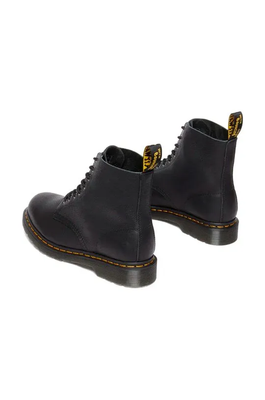 Dr. Martens leather biker boots 1460 Pascal Ambassador women's black color DM31981001