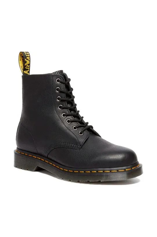 Dr. Martens leather biker boots 1460 Pascal Ambassador women's black color DM31981001