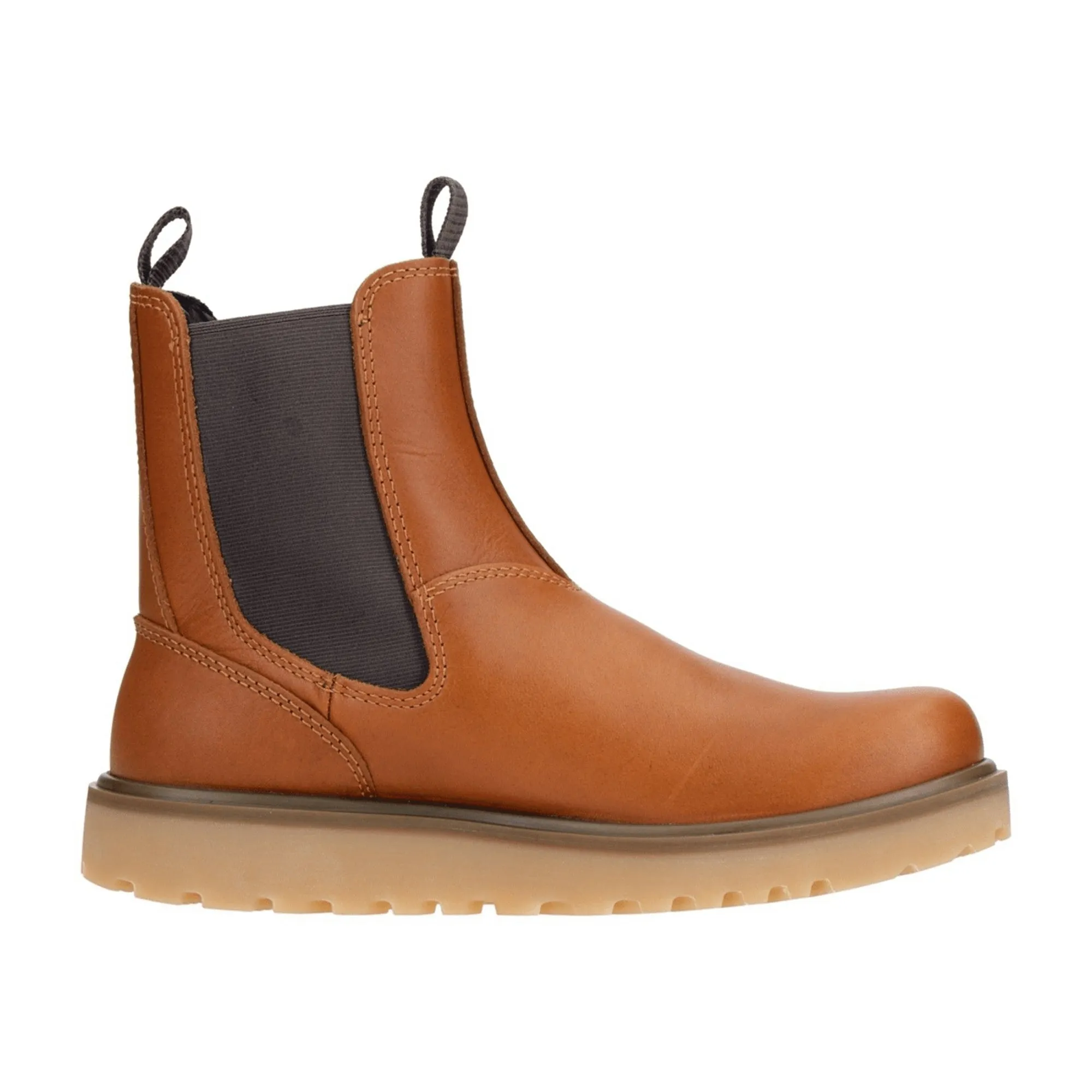 Ecco Staker Chelsea Boots for Women - Cognac Brown 217603 | Stylish & Durable