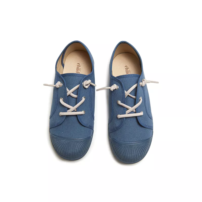 ECO-Friendly Canvas Sneaker in Indigo